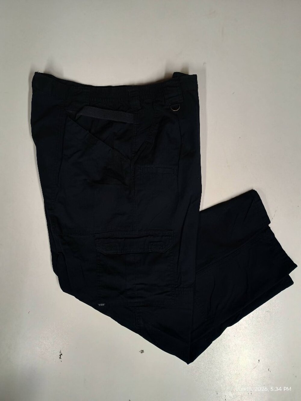 511 Tactical Pants Mens 42X30 Navy Ripstop Cargo Workwear 74273